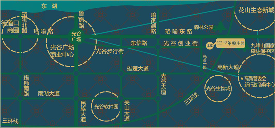 卡尔顿庄园别墅庭院设计-沐尚璟